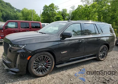 2024 Cadillac Escalade V из США, поврежденный, VIN 1GYS4HK92RR125835